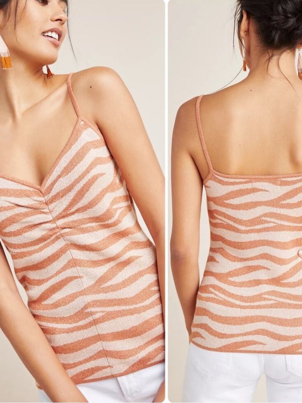 Anthropologie Cora Striped Tank